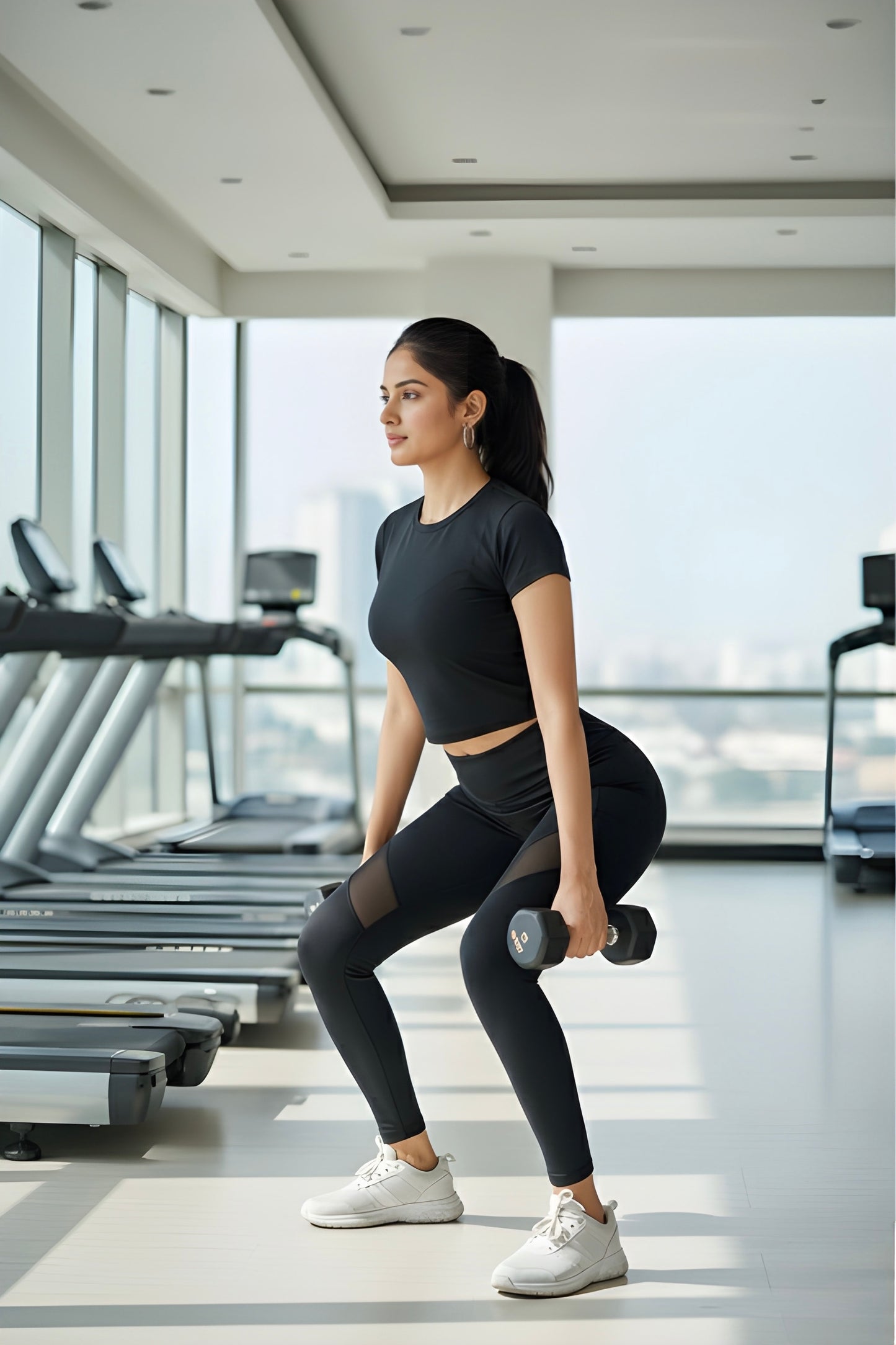 The "Zero Distraction" Mesh Panel Leggings