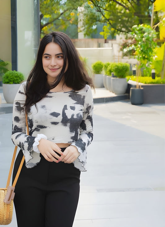 The Cloud Dye Crop Top